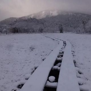 尾瀬ヶ原も雪景色となりました