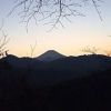 高尾山からのダイアモンド富士 