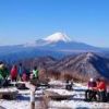 元旦は青空に浮かぶ富士山など３６０度の大パノラマとなりました。
