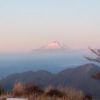 富士山の遠望　