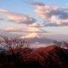この時期の富士山は雪化粧