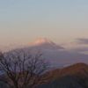 富士山　初冠雪