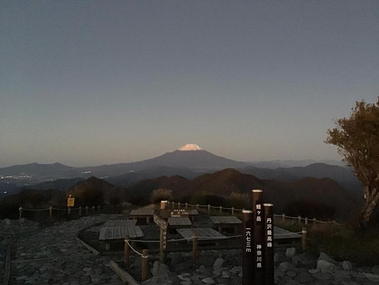 富士山の冠雪も進みました