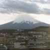富士吉田からの富士山