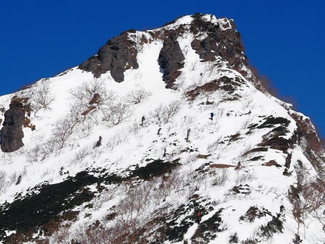 冬の権現岳（みんなの登山記録　yasuhiro さんの投稿から）