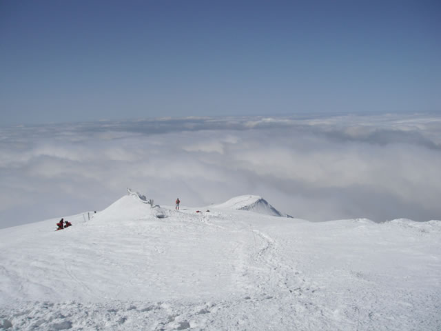 山頂からの雲海 