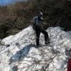 剣沢の積雪