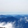 一年に数日の好展望で、四国の石鎚山系が良く見えました