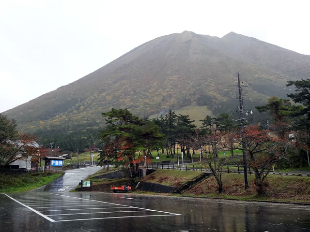 桝水高原からの伯耆富士