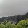 8合目付近から見る山頂稜線.　撮影は大山プロガイド協会の利久(Rikyu)様