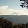 槇寄山からの富士山　風情がありました。
