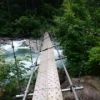 桧山沢吊橋は通行できません