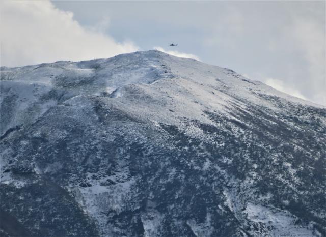 10月27日ダイグラ尾根最上部で遭難が発生しました。倉手山々頂より