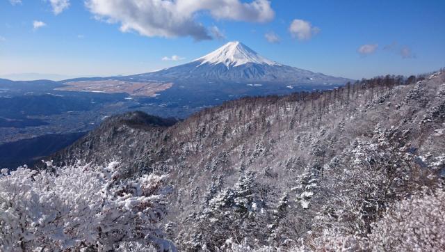 晴れれば富士山展望の絶景
