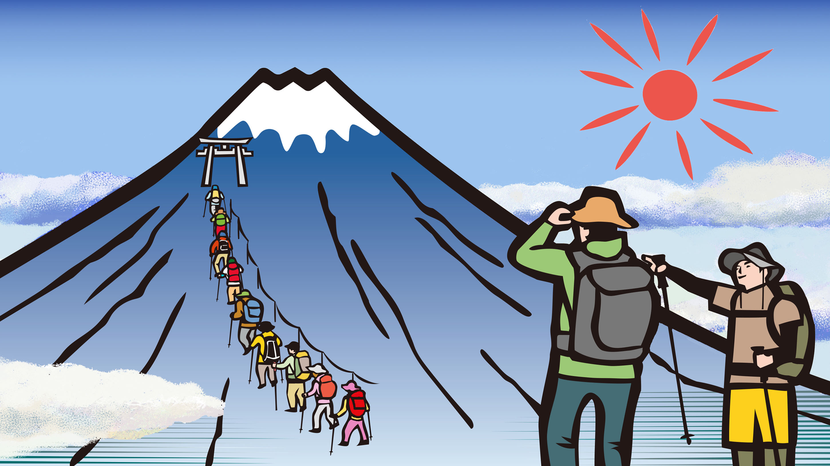 富士山ナビ 富士登山の基本を学び 日本一の頂に登ろう Yamakei Online 山と溪谷社