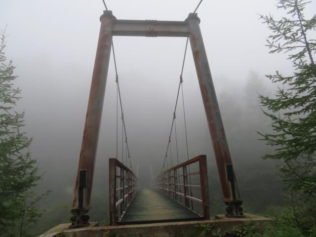 少し進むとこの吊り橋があります 御嶽山 摩利支天山 前編 Yamakei Online 山と溪谷社