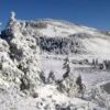 会津駒ヶ岳は雪に包まれました 