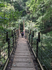 4号路の吊り橋（撮影　ヤマケイオンライン）