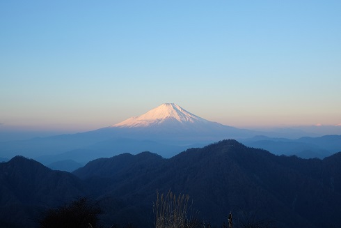富士山もすっかり雪化粧