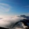雲海と稜線