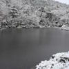 雪景色の七ッ池