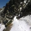 横岳周辺の残雪状況