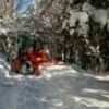 美濃戸林道の除雪作業を行いました！