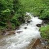 長雨により北沢は増水していますが、登山道が不通など影響はありません。