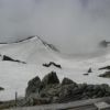 写真は雄山頂上から見た山崎カール(まだまだ滑れます） 