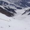 葱っ平から俯瞰した大雪渓