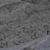 今年はの大雪渓はあれ気味。下部の大規模なデブリは凄まじい限りです