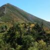 正面爺ヶ岳南峰の斜面は日に日に鮮やかさが増してきています。 