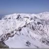 西鎌方面の様子　中部山岳国立公園内でドローンを飛ばす許可を持ったスタッフが撮影