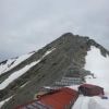 融雪した涸沢岳への登山道　5/10の画像と比較してみて下さい