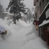 大山寺の参道でも、この積雪量 