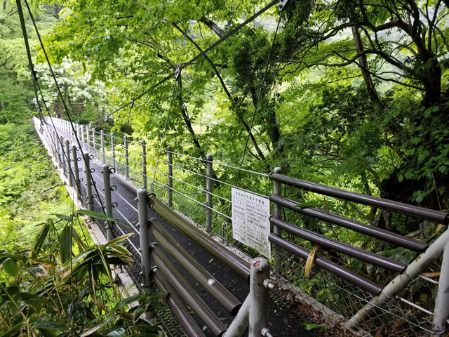大山滝吊橋