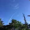 種子島宇宙センターからH2Aロケットが打ち上げられ、山の上からも天空に向けて進むロケットを見ることができました。