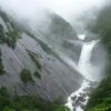 7/4の大雨を受け水量が増加し大瀑布となった千尋の滝
