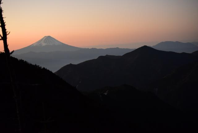シーズン中、最後の富士山撮影