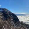 昨日までに山頂周辺では15cmほどの積雪がありました