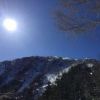 昨日は小屋前からの山頂方面も「甲斐駒ヶ岳ブルー」がとっても眩しく、また北アルプス方面もすっきり晴れ渡って素晴らしく綺麗でした！