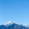 今年のクリスマスイブ、北杜市須玉町から撮影した甲斐駒ヶ岳です！年末年始も、たくさんの青空が広がりますように。
