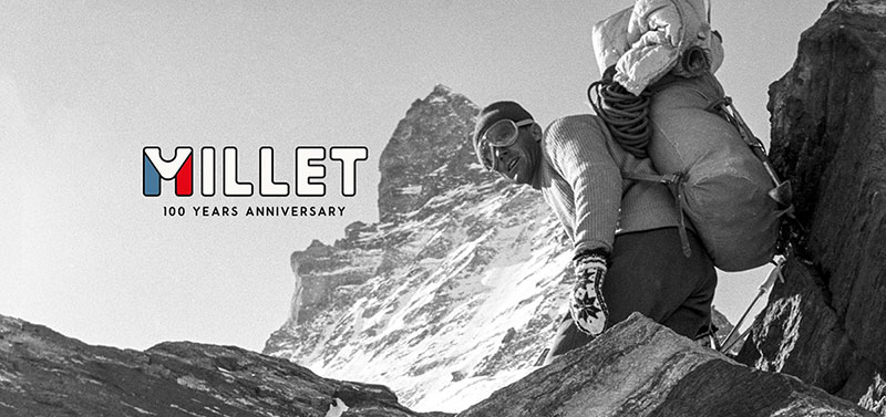 MILLETがブランド生誕100周年を記念し特設サイトを開設