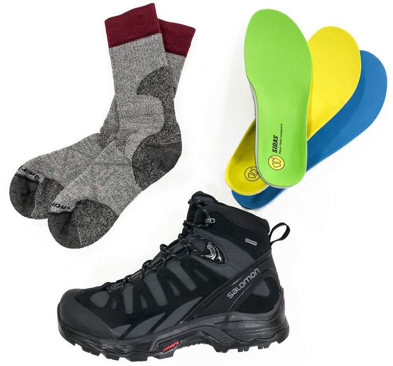登山靴に合わせた靴下とインソールの選び方 -ハイキング・トレッキング編- - 山と溪谷オンライン