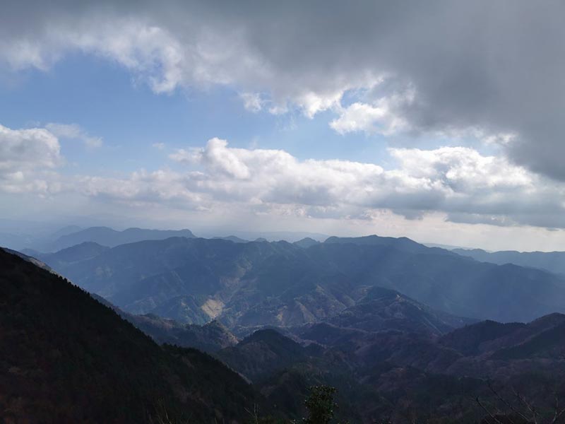 犬ヶ岳から眺める英彦山エリア