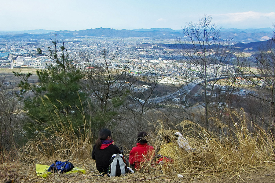 三毳山頂からの西側の眺め
