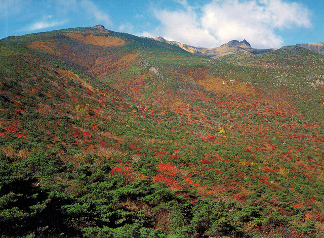 太良 山 安達 登山ルートに立ち入り禁止区域があります